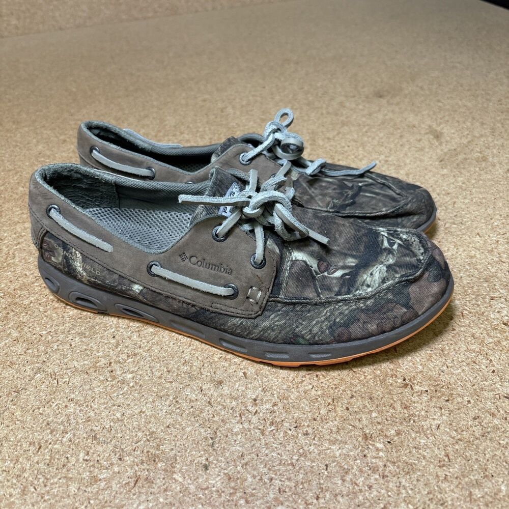 Columbia Sportswear Men's Bonehead™ Vent Camo PFG Boat Shoe 9.5